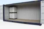 20ft high cube shipping container (9'6") – ibc storage container with side access