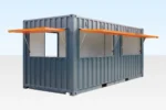20ft shipping container café – portable container coffee shop & food kiosk