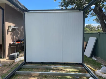 small prefab container home diy kit – compact modular house package