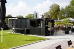 Flat Pack Container 4×3 Meters Black Ral 9005 - Image 3