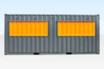 20ft shipping container café – portable container coffee shop & food kiosk