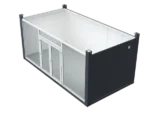 6×3.2m Glass Container, 1 Glass Wall - Image 4