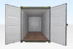 20ft high cube one trip shipping container (9'6") – new wind & watertight storage container