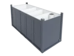 20′ Toilet Container, Three Standard And One Barrier-free Toilet, Premium - Image 5