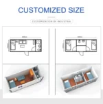 Small Transportable Container Home Kit – Portable Prefabricated Modular House - Image 5