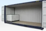 20ft high cube shipping container (9'6") – ibc storage container with side access