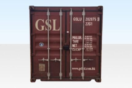 20ft cargo worthy dry van shipping container for sale | csc certified container