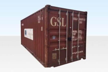20ft cargo worthy dry van shipping container for sale | csc certified container