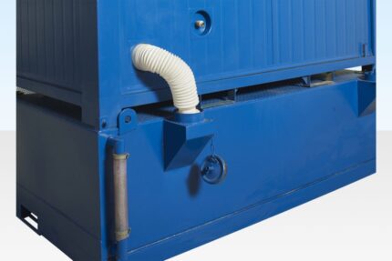 double mains toilet waste tank (500 gallon steel heavy duty unit)