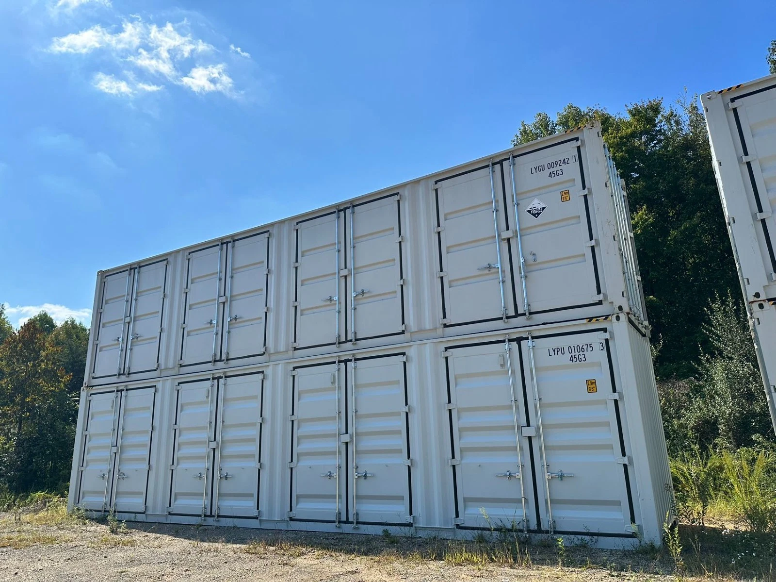 B1 NEW 40ft High Cube Shipping Container – Open Side 4 Doors - Image 1