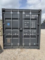 20ft slate gray shipping container