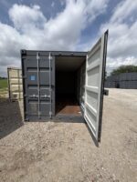 20ft slate gray shipping container