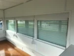 20ft high cube fixed glazing observation container