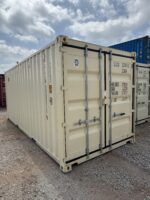 new 20ft ivory double door shipping container