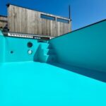 20ft portable container swimming pool | caribbean blue outdoor swimming pool