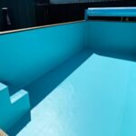 20ft portable container swimming pool | caribbean blue outdoor swimming pool