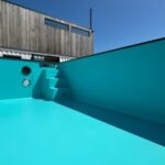 20ft portable container swimming pool | caribbean blue outdoor swimming pool