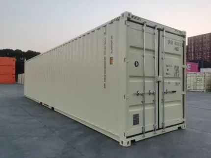 40ft high cube side door shipping container (one trip)