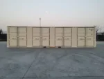 40ft high cube side door shipping container (one trip)
