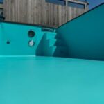 20ft portable container swimming pool | caribbean blue outdoor swimming pool