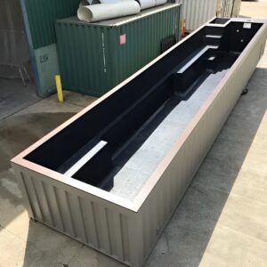 40ft shipping container pool