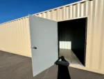 40ft shipping container with man door