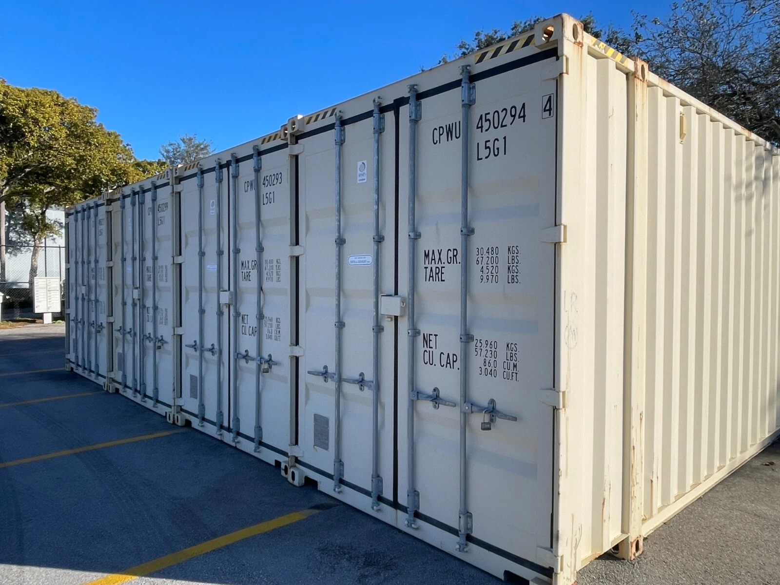 V1 45’ High Cube Shipping Container - Image 1