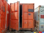 40 Foot High-Cube Insulated Shipping Container with 5 Ton Bard HVAC