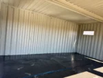 20’x16’ modified shipping container office for sale | adu container home